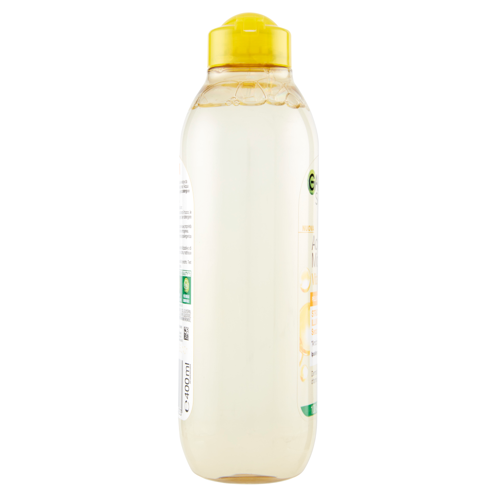 Garnier Acqua Micellare Tutto in 1, Con Vitamina C, Per Pelli Non Uniformi, Senza Risciacquo, 400 ml