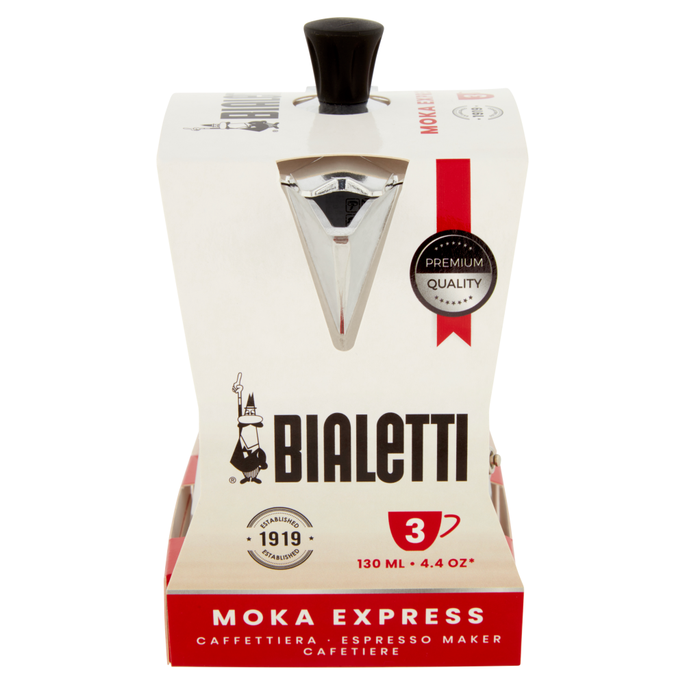 Bialetti Moka Express Caffettiera 3 Tazze