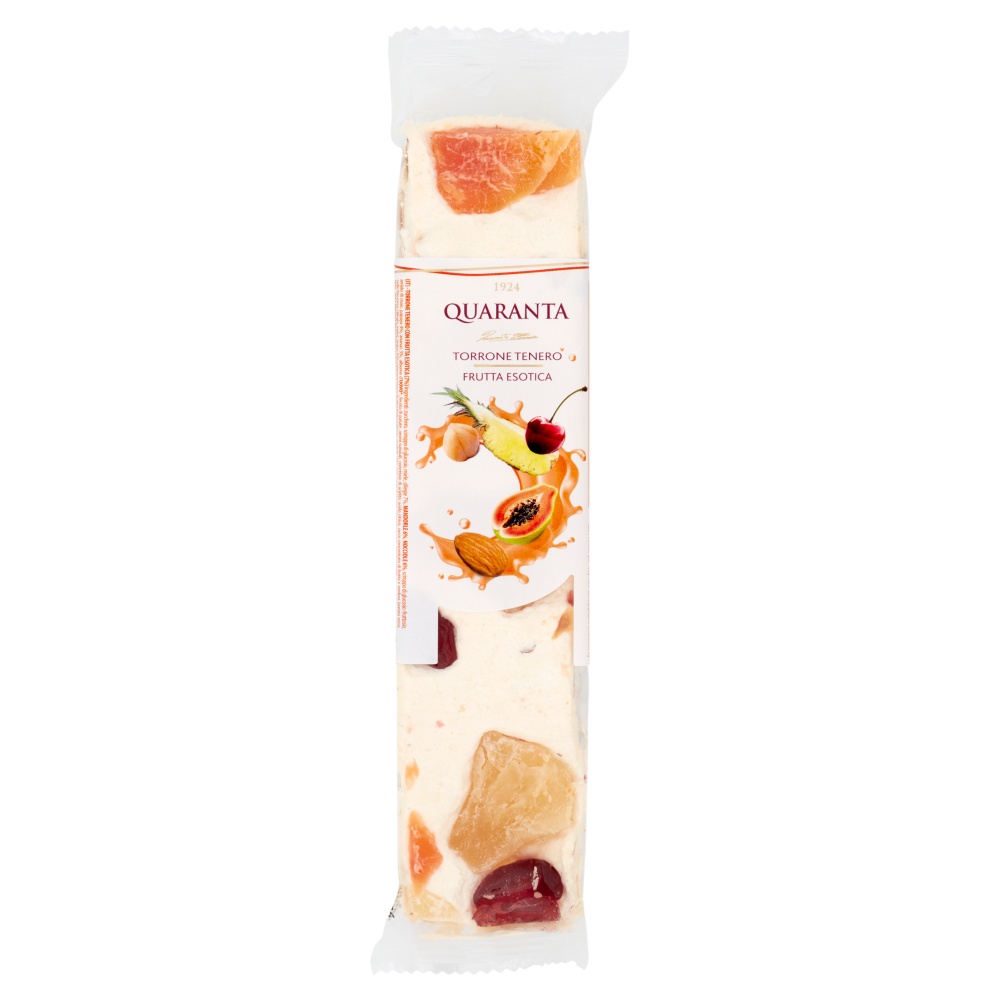 Quaranta Torrone Tenero Frutta Esotica 100 g
