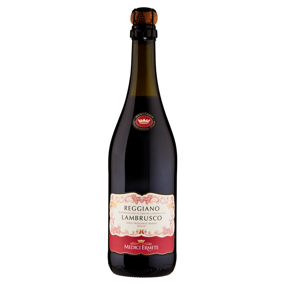 Medici Ermete Reggiano DOC Lambrusco Vino Frizzante Rosso Dolce 750 ml