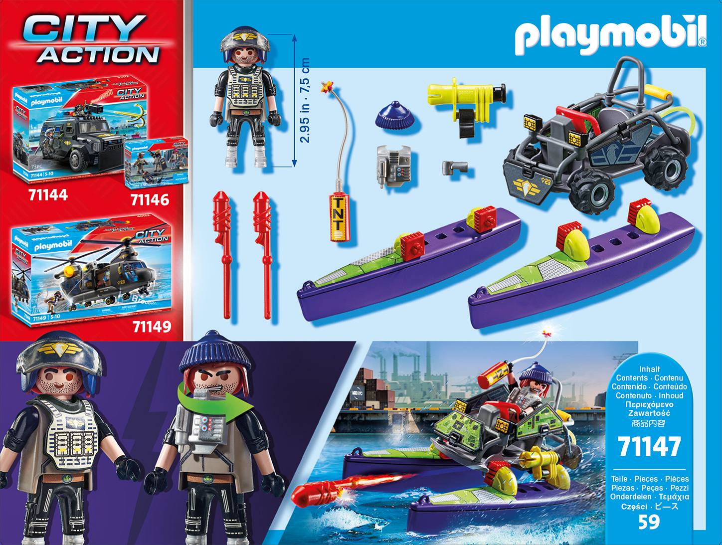 Playmobil City Action 71147 set da gioco