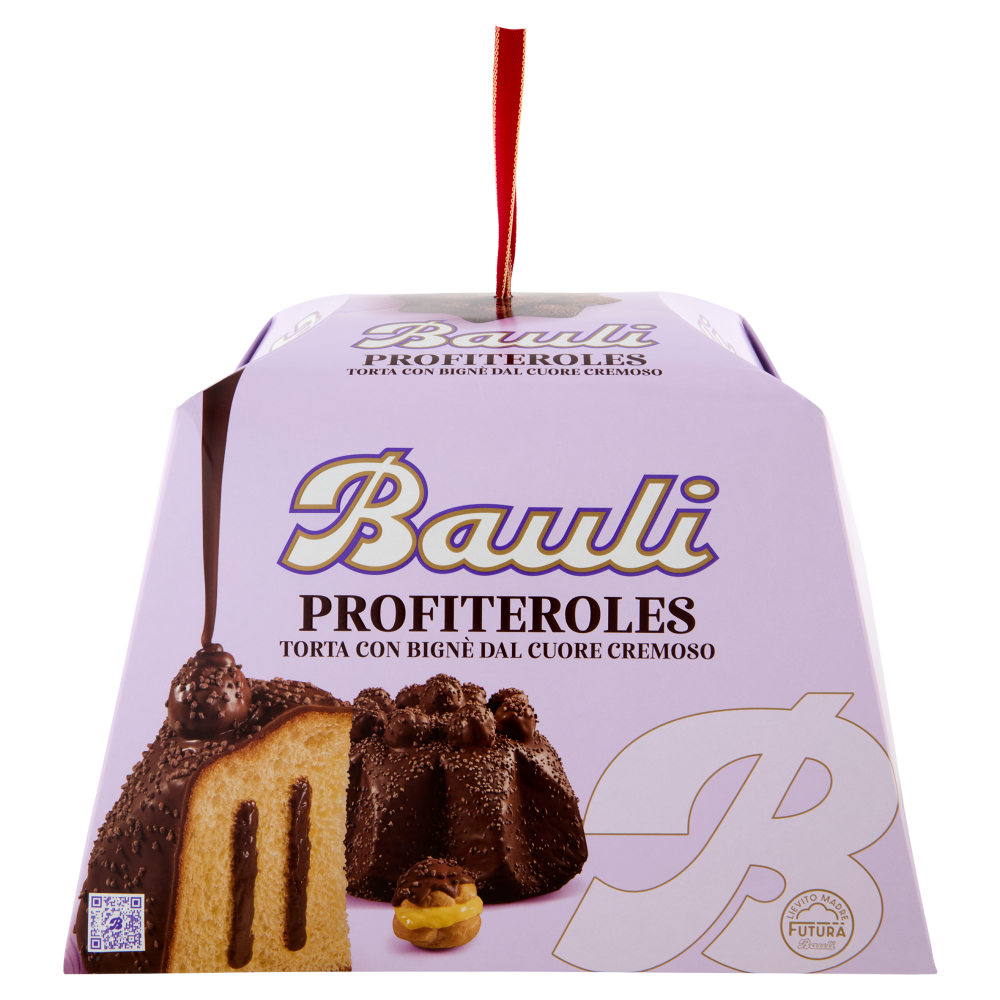 Bauli Profiteroles Torta con Bignè dal Cuore Cremoso 820 g