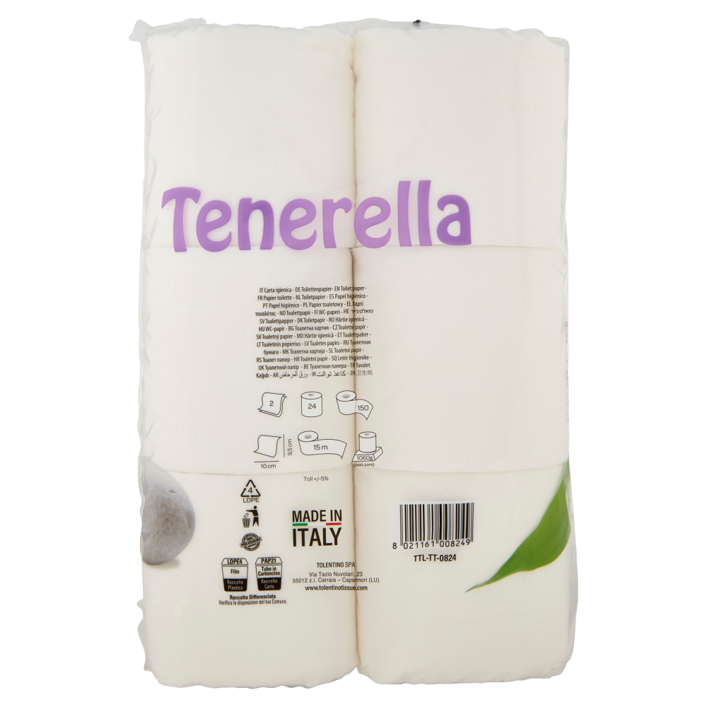 Tenerella Carta Igienica 2 Veli 24 pz