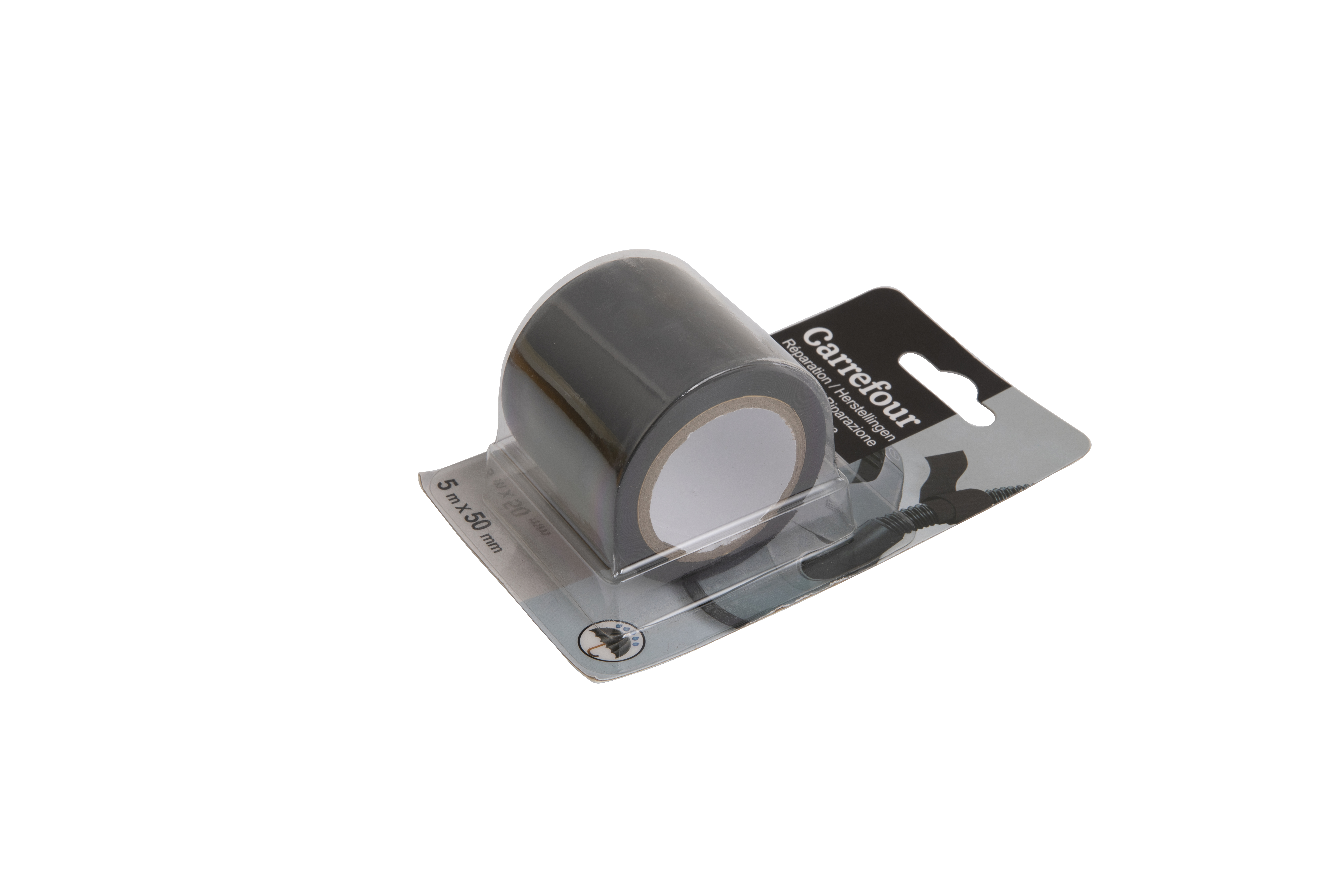Carrefour Nastro riparazione nero 5x50