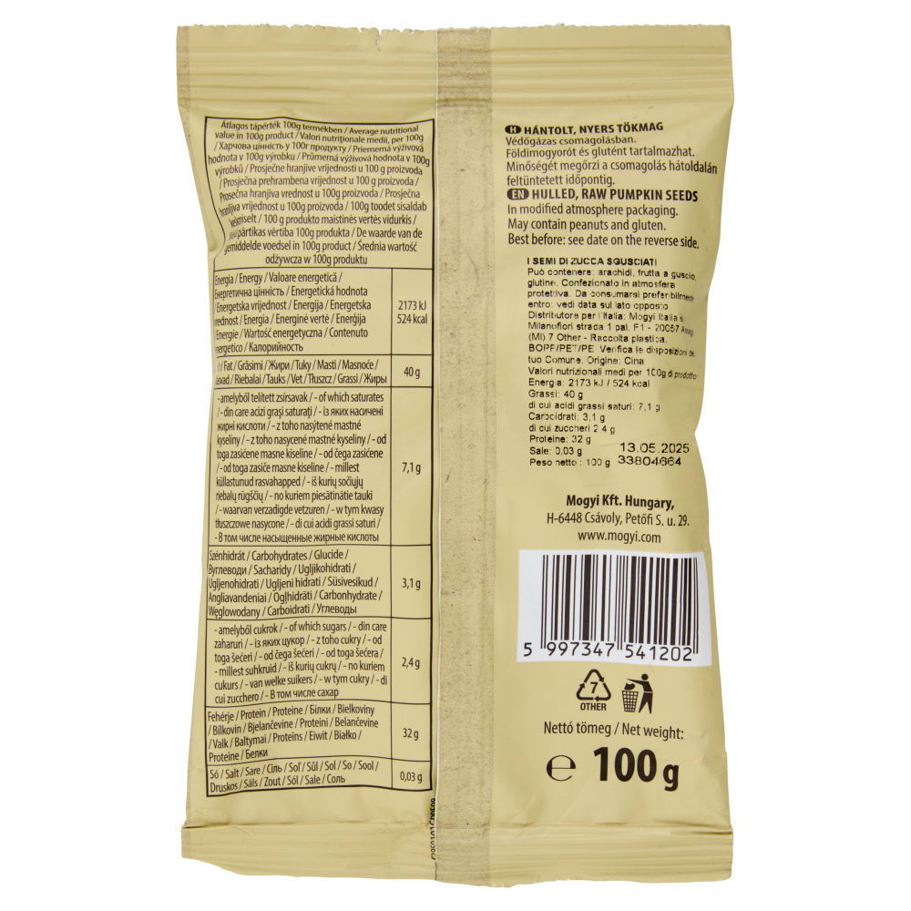 mogyi Natural Pumpkin Seeds 100 g