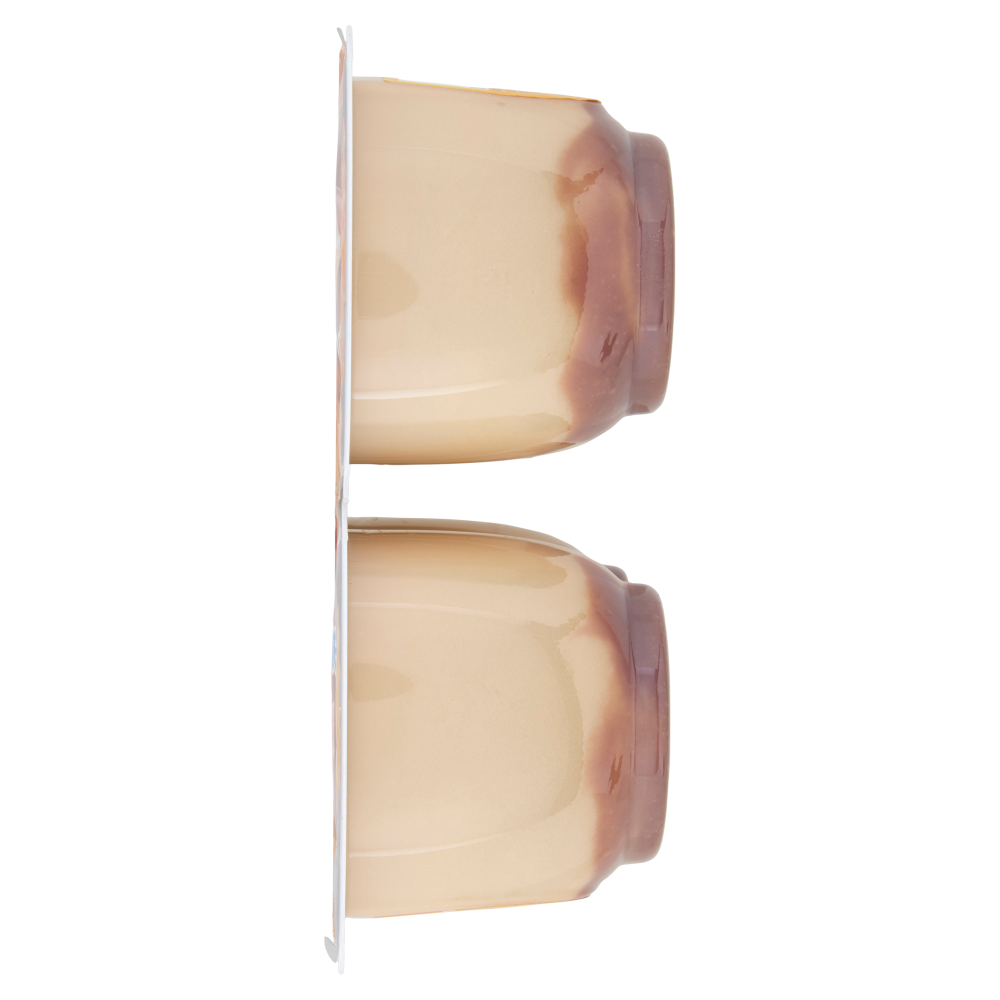 DANETTE Twix, Budino Doppio Strato con Caramello Salato, Cioccolato e Cacao, 4x115g