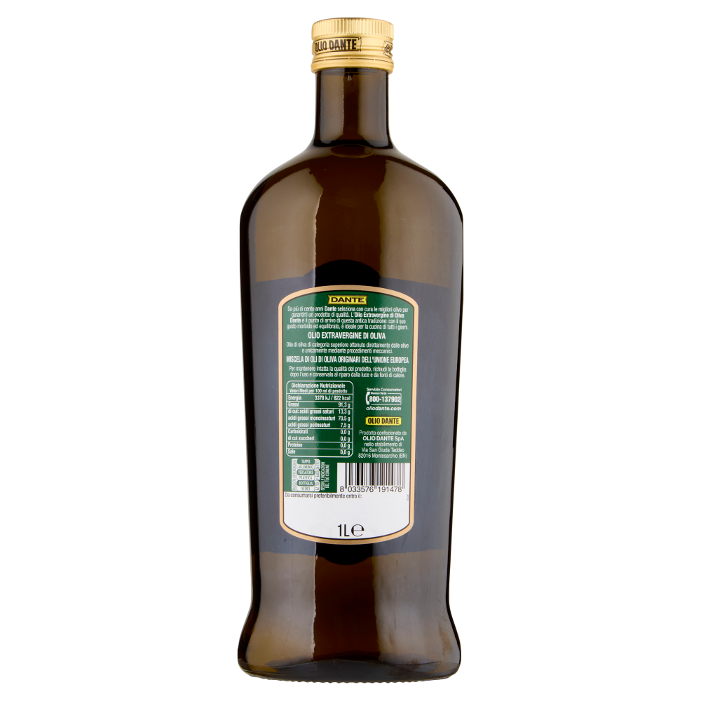 Dante Olio Extravergine di Oliva Terre Antiche 1 L