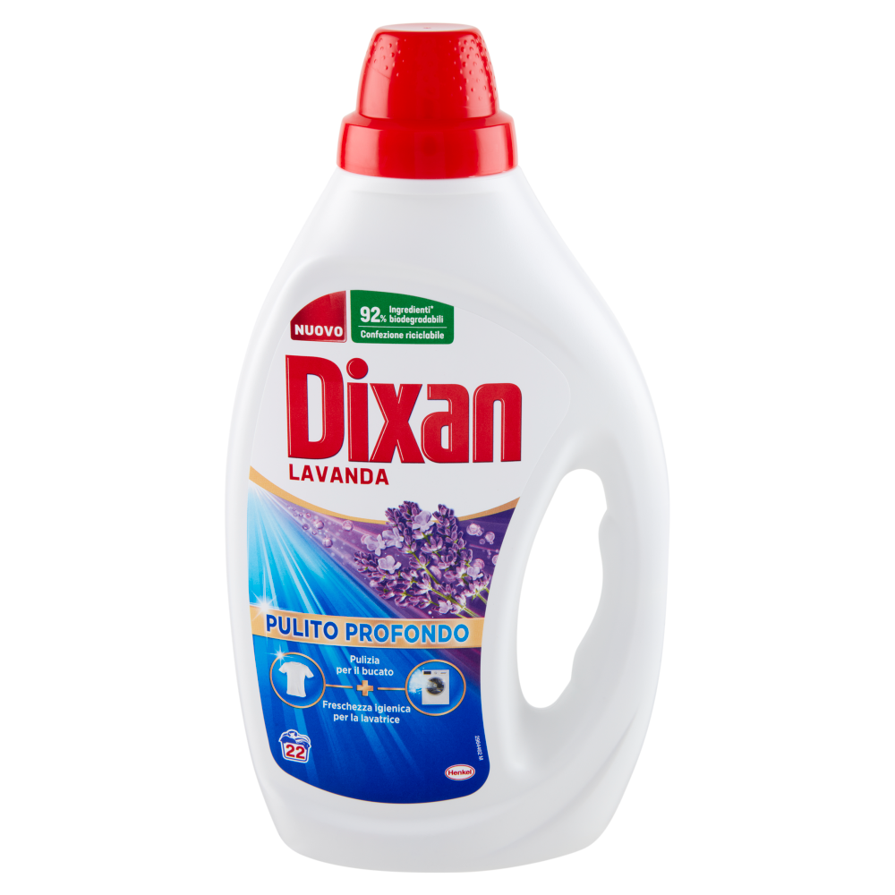 DIXAN Liquido Lavanda 22 Lavaggi 990 ml
