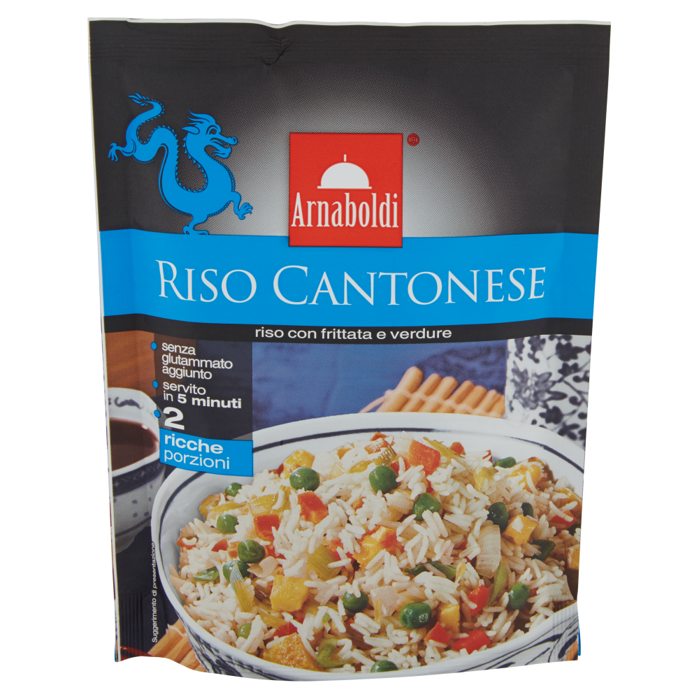 Arnaboldi Riso Cantonese riso con frittata e verdure 185 g