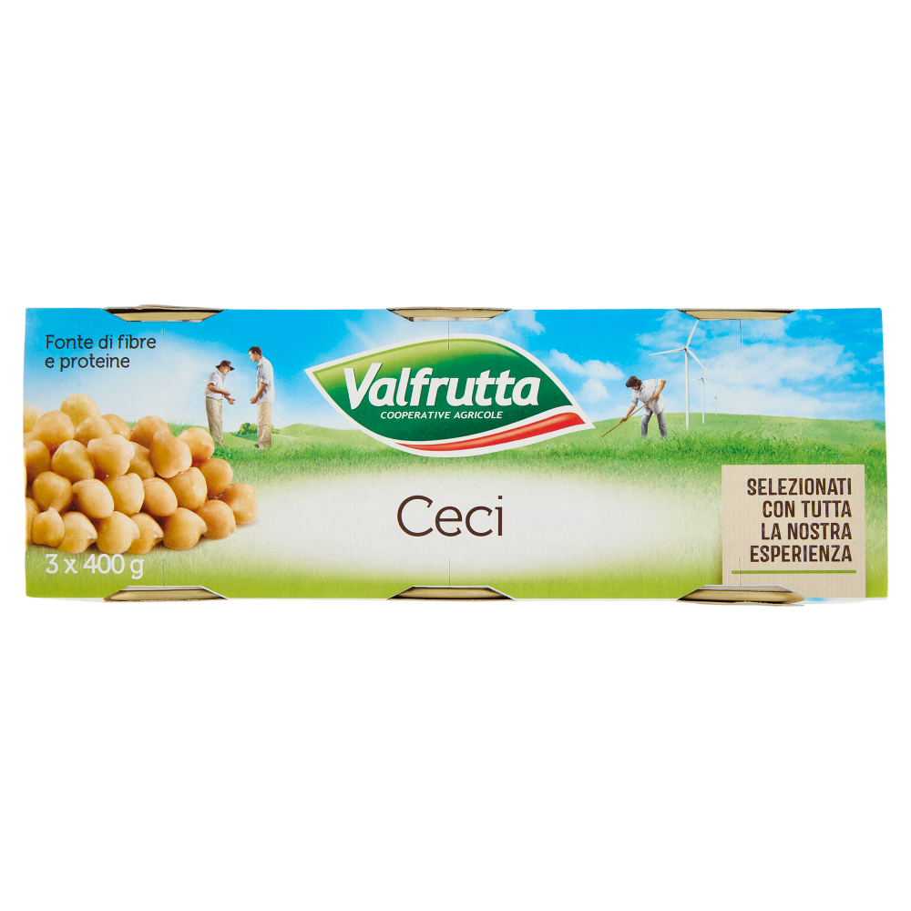 Valfrutta Ceci 3 x 400 g