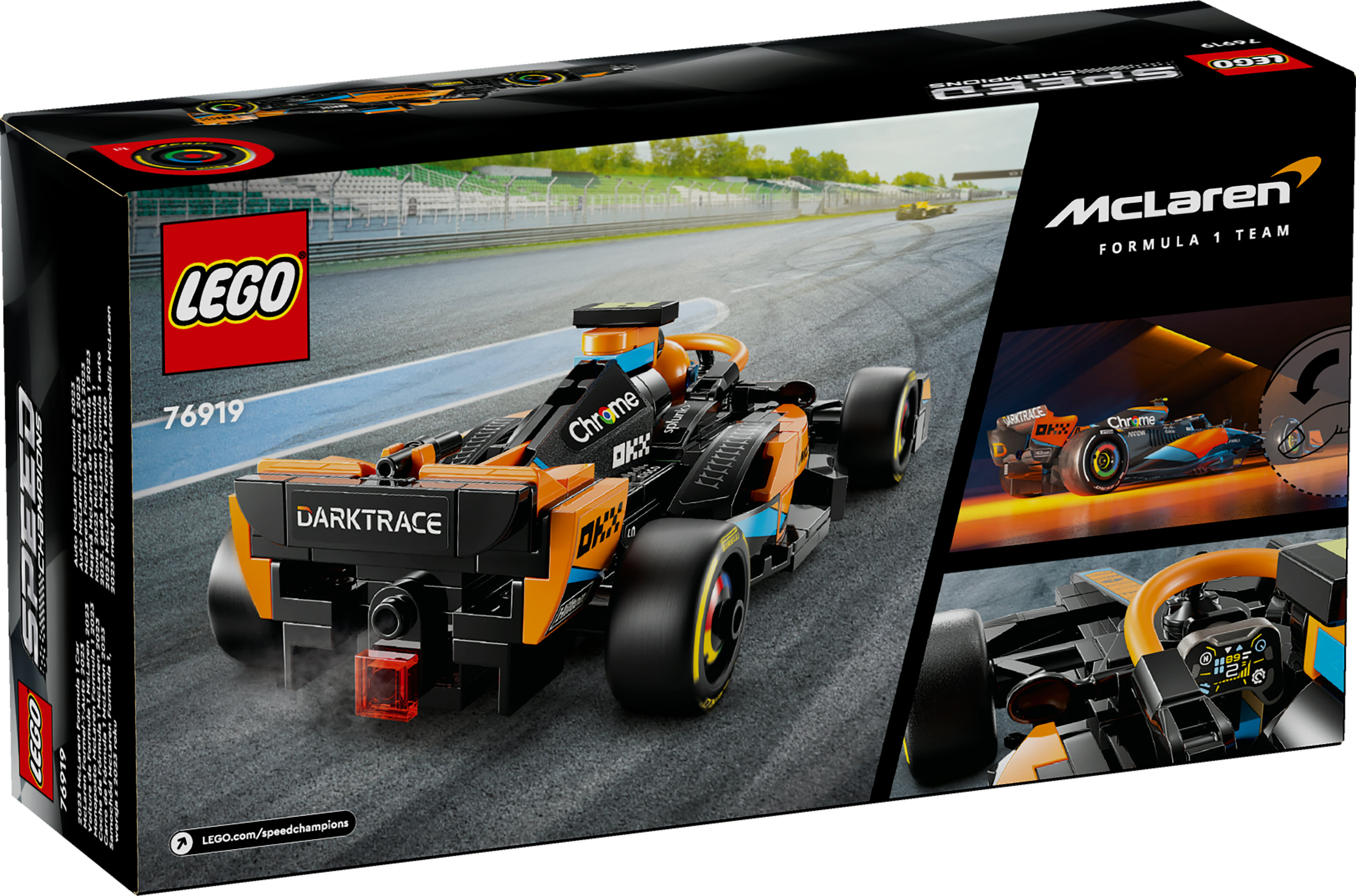 LEGO Speed Champions Monoposto da corsa McLaren Formula 1 2023