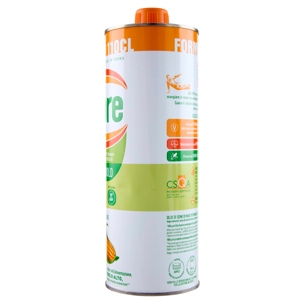 Cuore olio di mais 110 cl