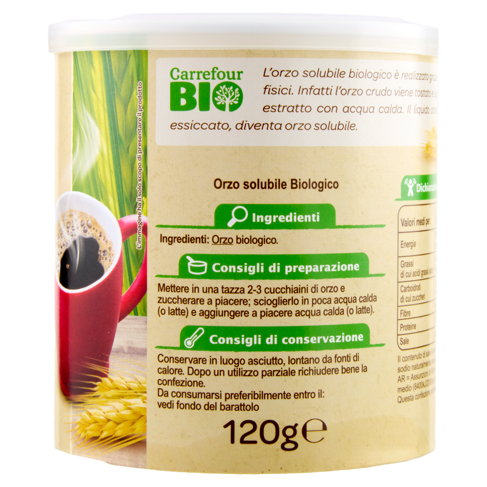 Carrefour Bio Orzo solubile 120 g