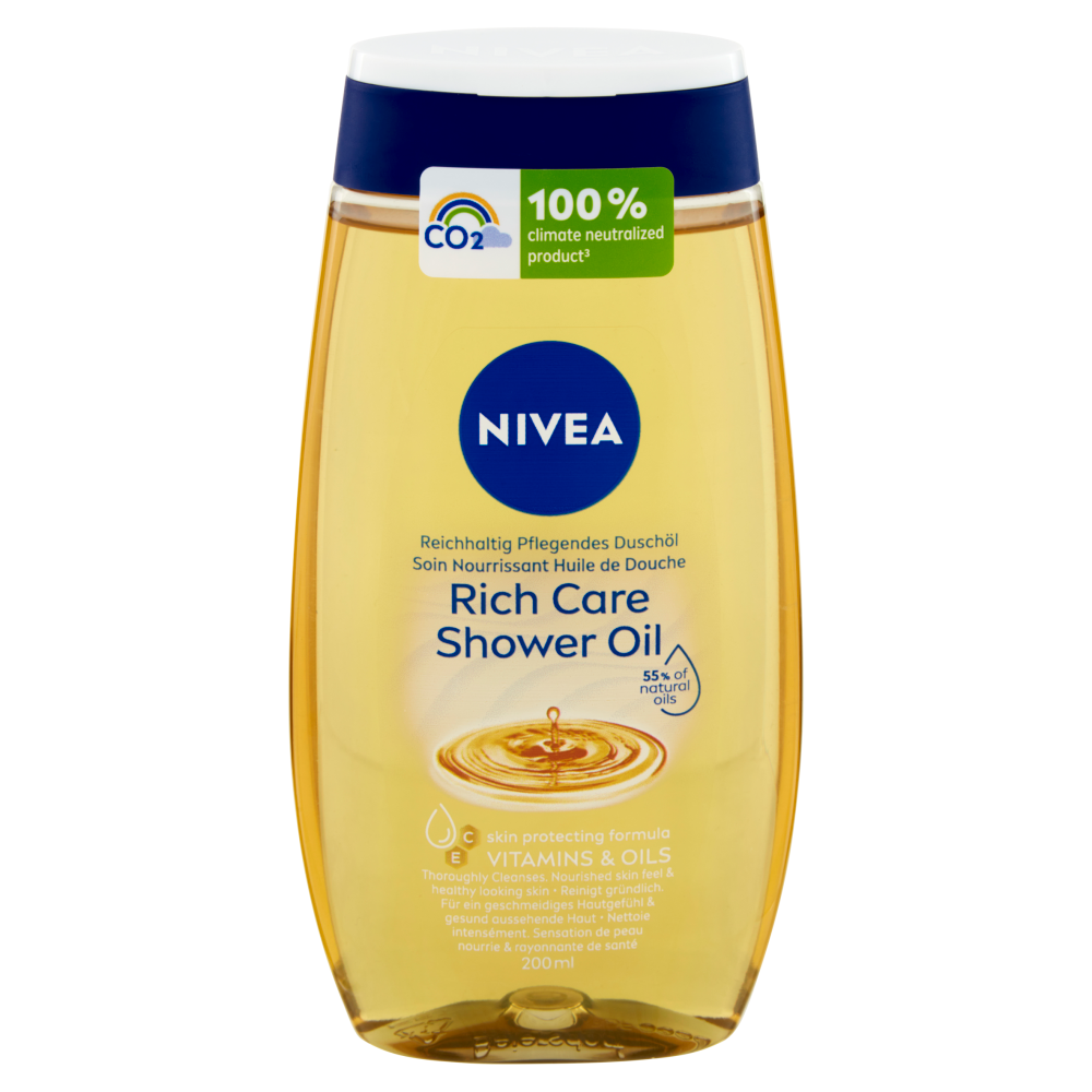 Nivea Rich Care Shower Oil 200 ml