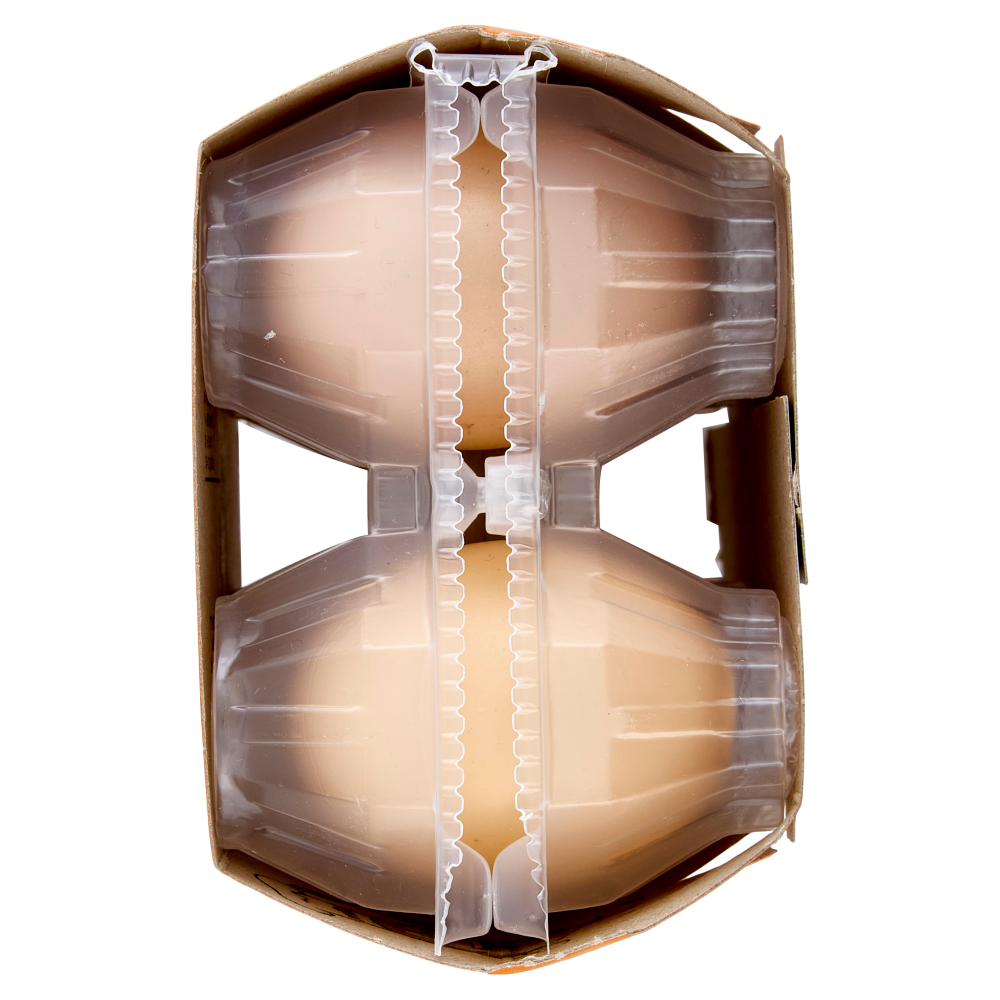 Ovito Extra Fresche 6 Uova Medie da Allevamento a Terra