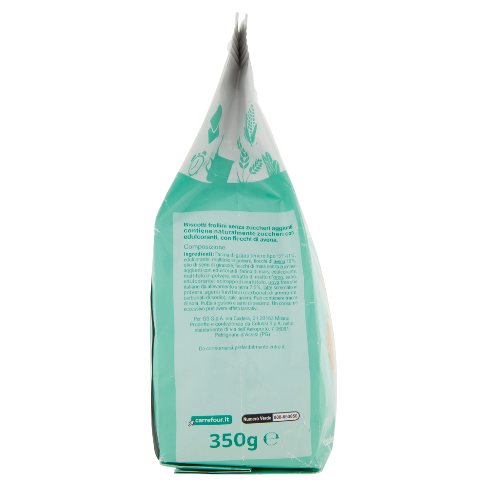 Carrefour Classic Frollini con Fiocchi di Avena 350 g