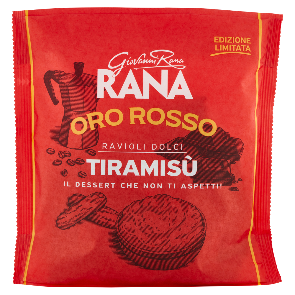 Giovanni Rana Oro Rosso Ravioli Dolci Tiramisù 250 g