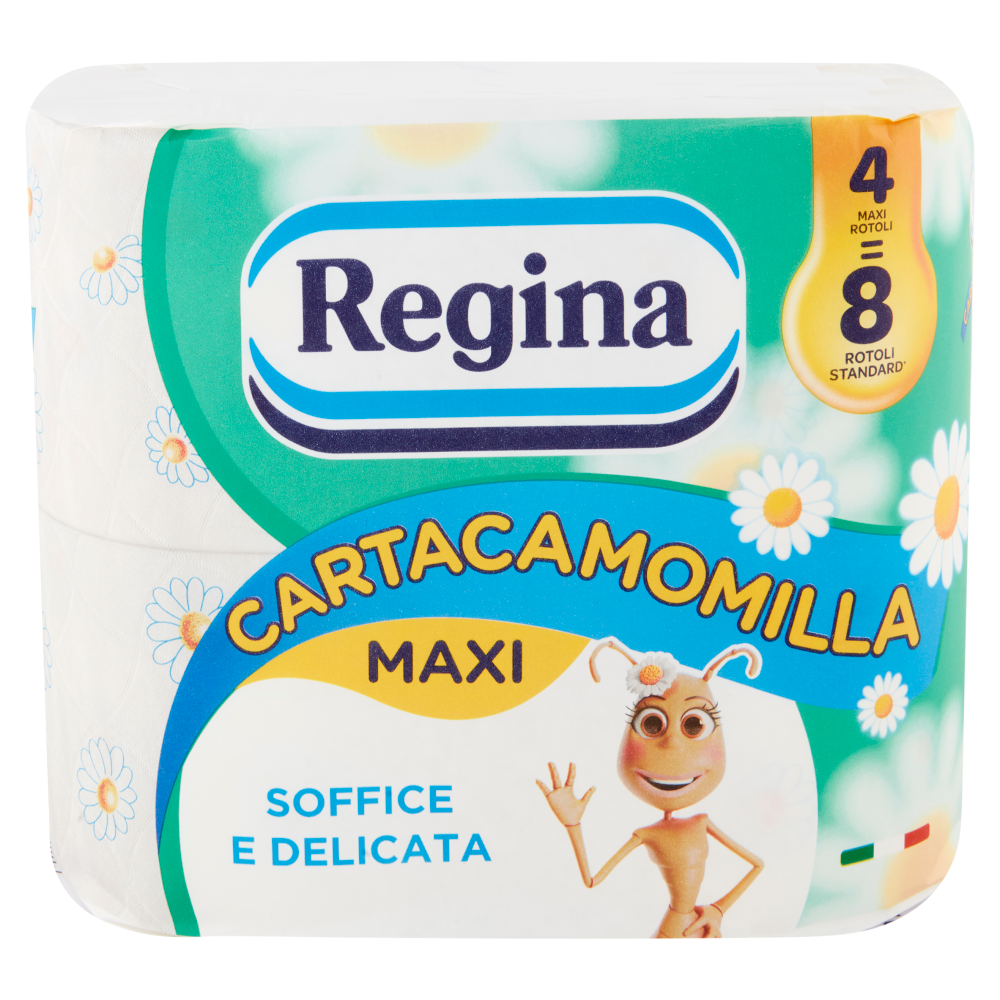 Regina Cartacamomilla carta igienica 4 rotoli