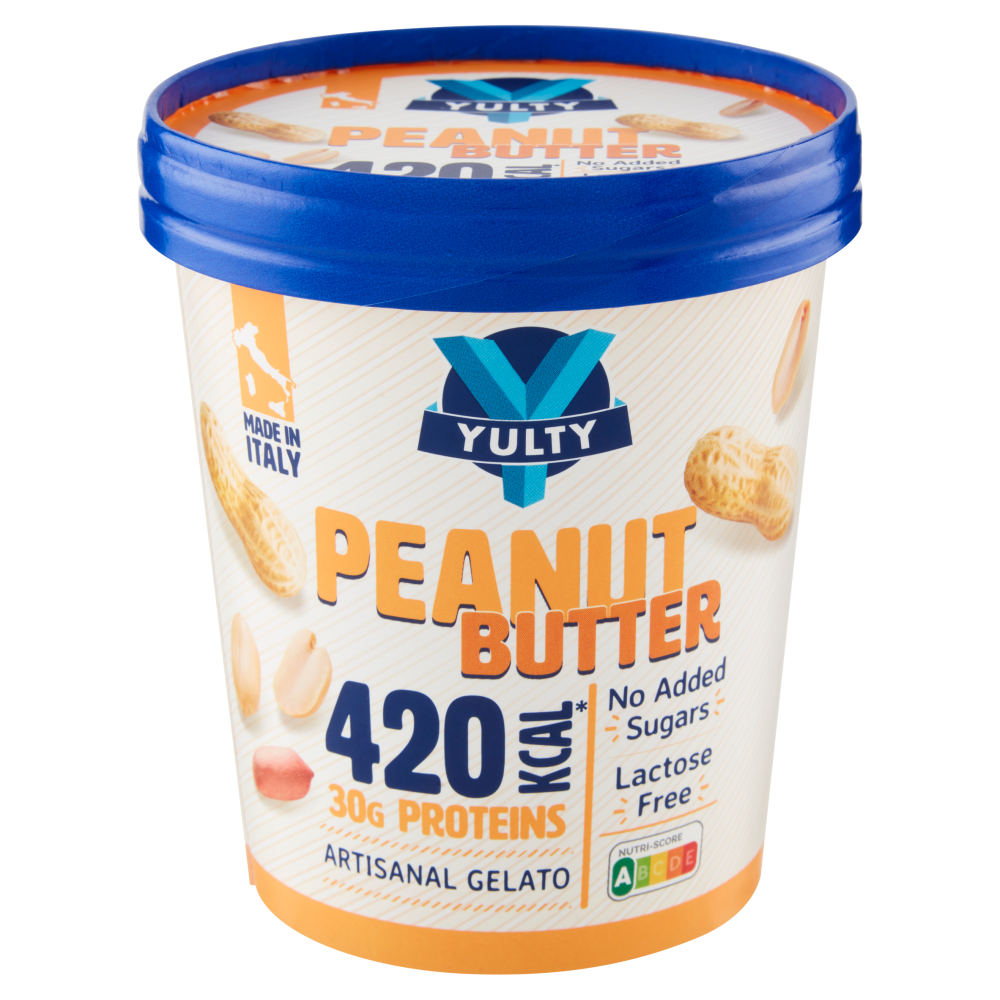 Yulty Peanut Butter Artisanal Gelato 300 g