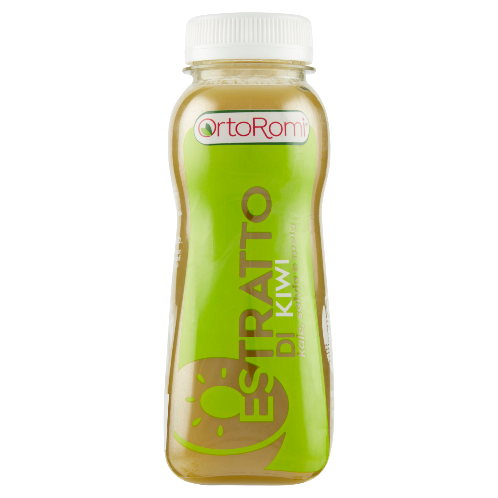 OrtoRomi Estratto di Kiwi kale, salvia e mela 250 ml