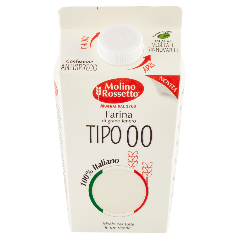 Molino Rossetto Farina di grano tenero Tipo 00 750 g