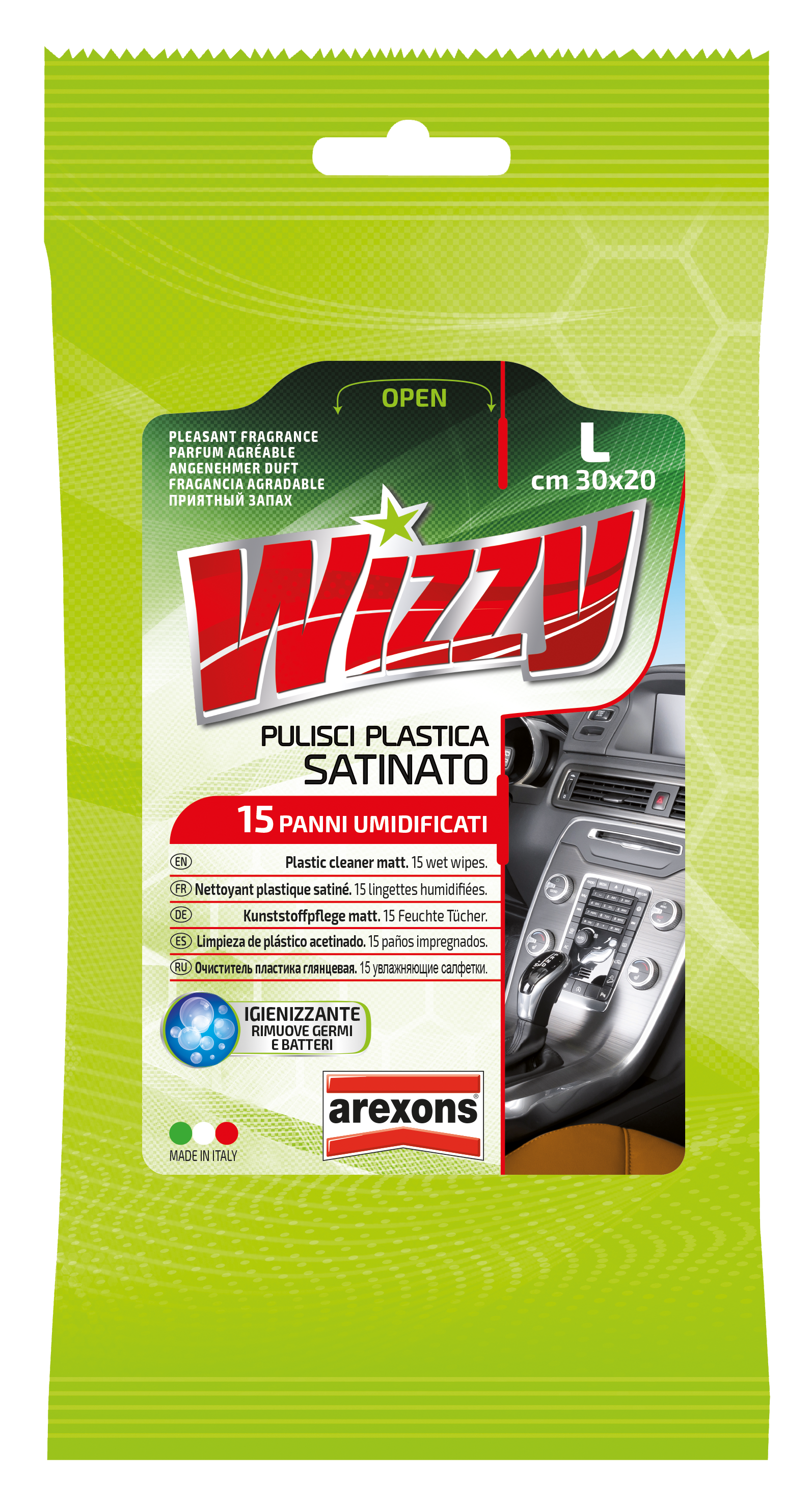 Arexons Panno plastica mat wizzy
