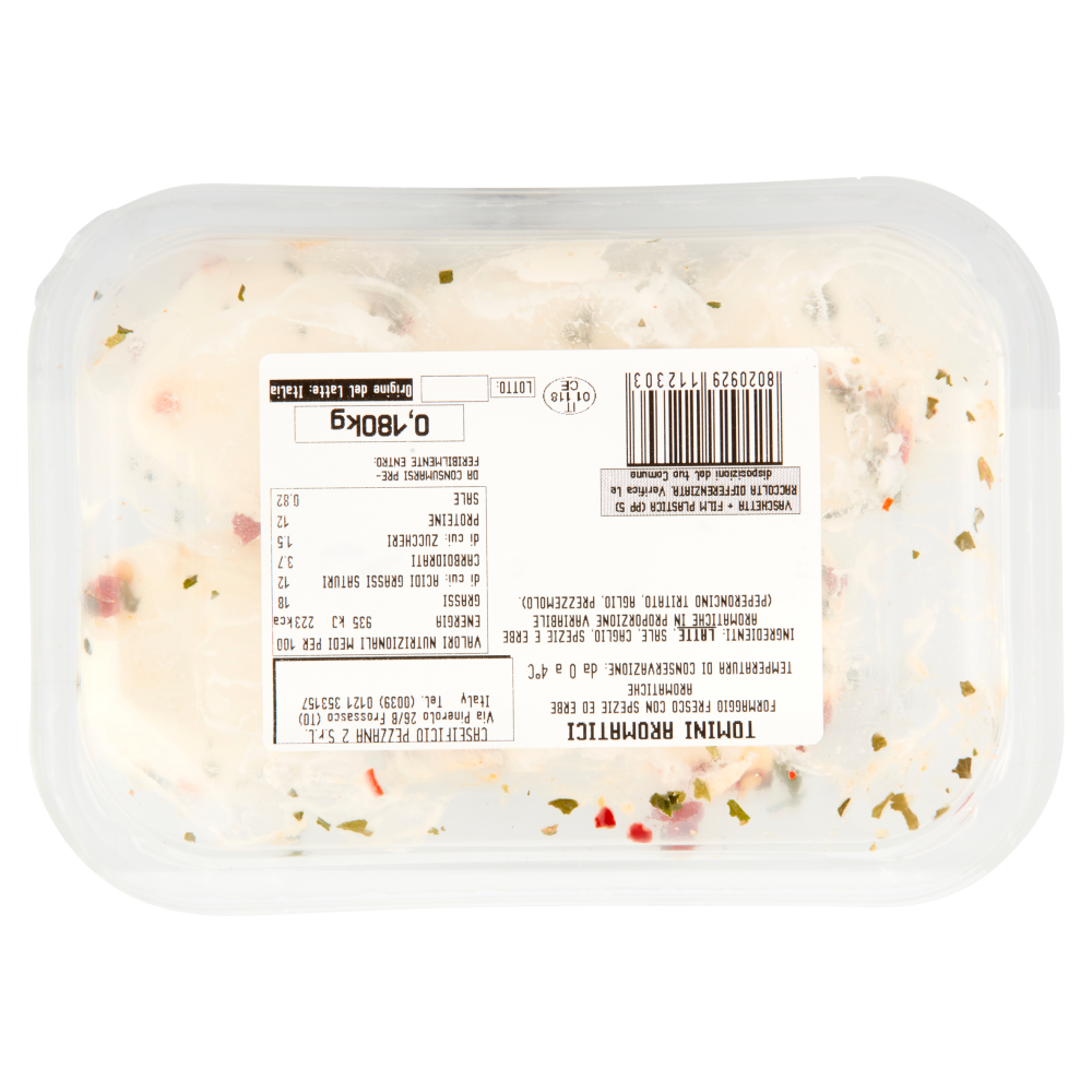 caseificio Pezzana Tomini Aromatici 0,180 kg