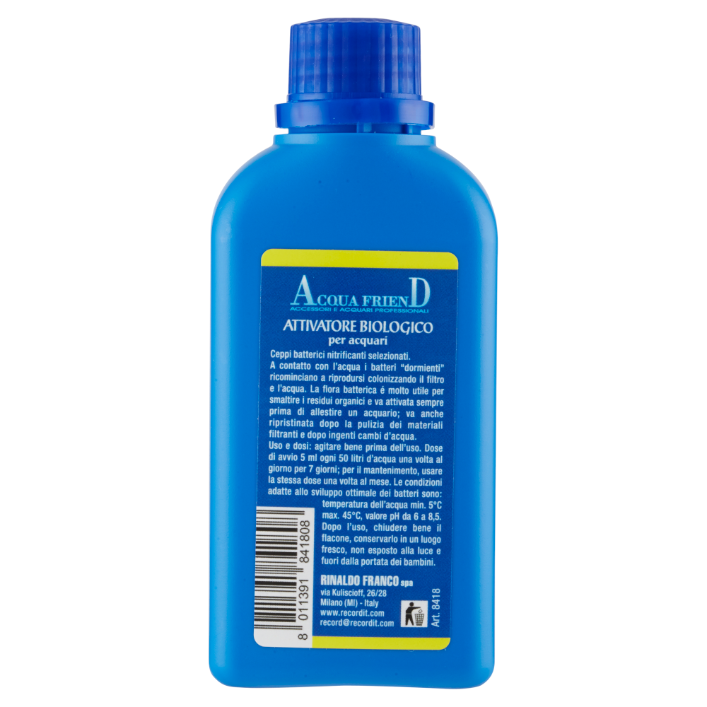 Acqua Friend Attivatore Biologico per acquari 125 ml
