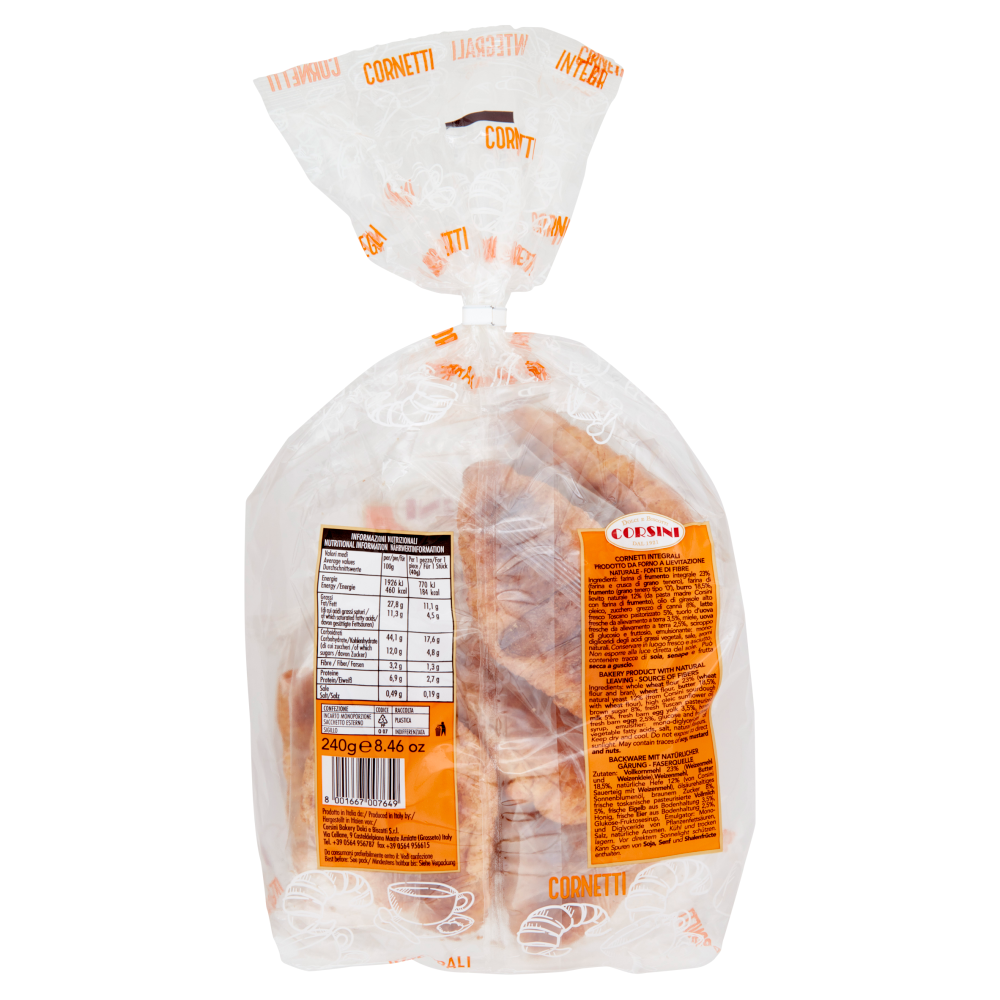 Corsini Cornetti Integrali 6 x 40 g