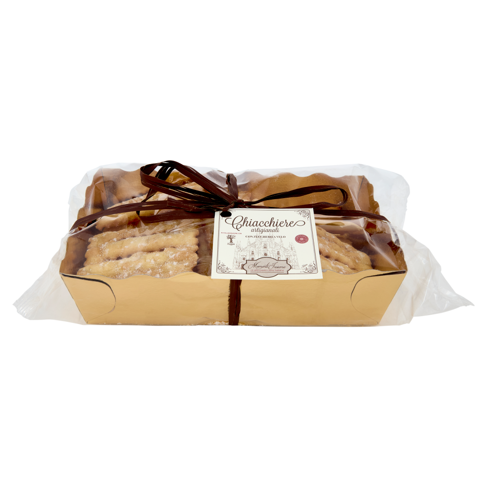 Momenti Insieme Chiacchiere artigianali con Zucchero a Velo 300 g