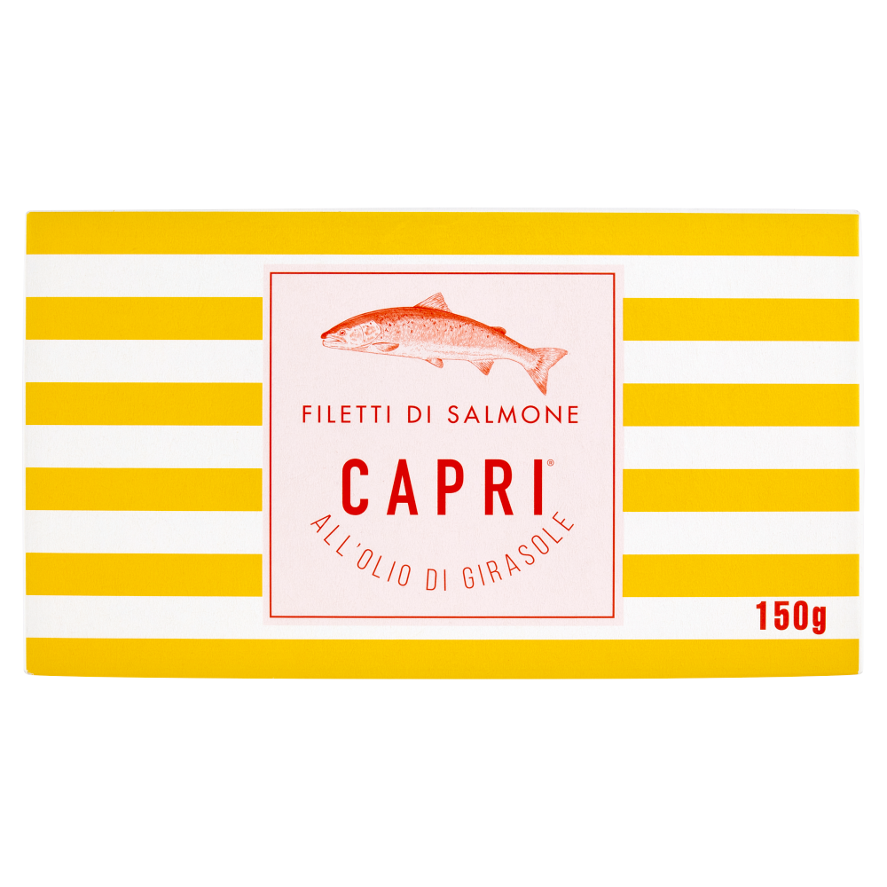 Capri Filetti di Salmone all'Olio di Girasole 150 g