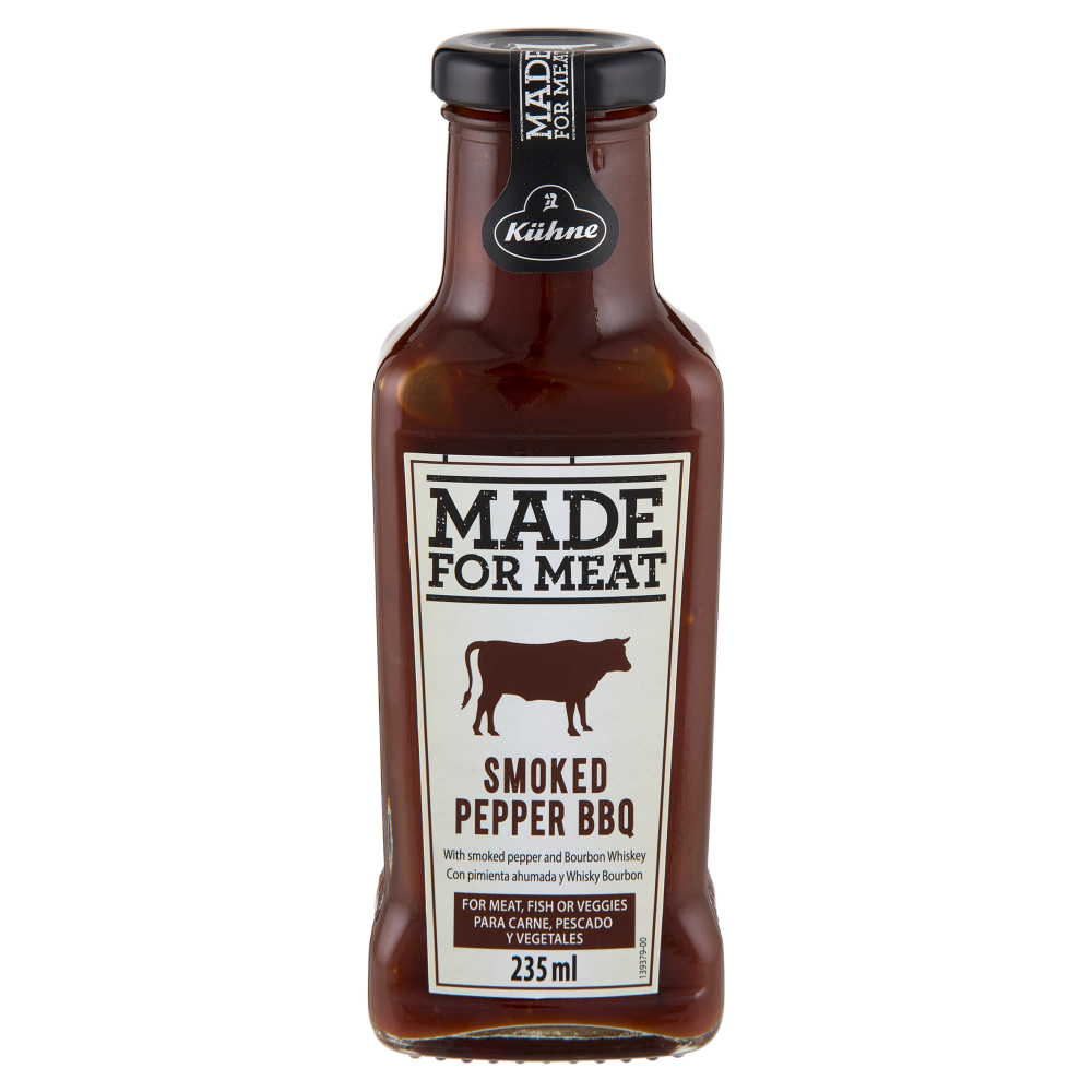 Kühne Made for Meat Smoked Pepper BBQ 235 ml