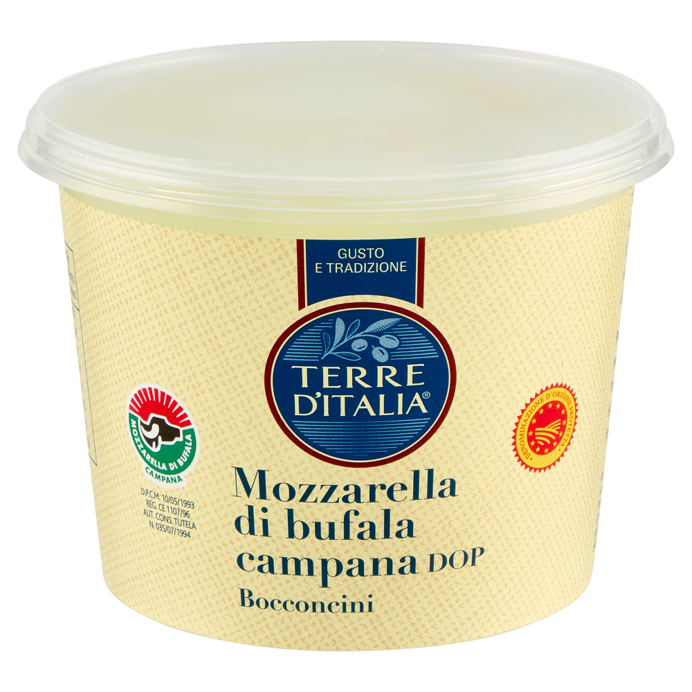 Terre d'Italia Mozzarella di bufala campana DOP Bocconcini 250 g