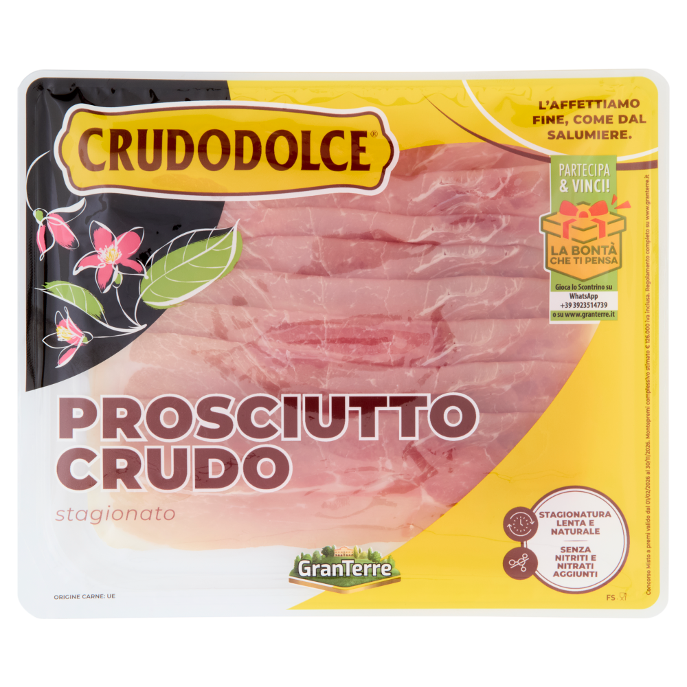 Crudodolce Prosciutto Crudo stagionato 100 g