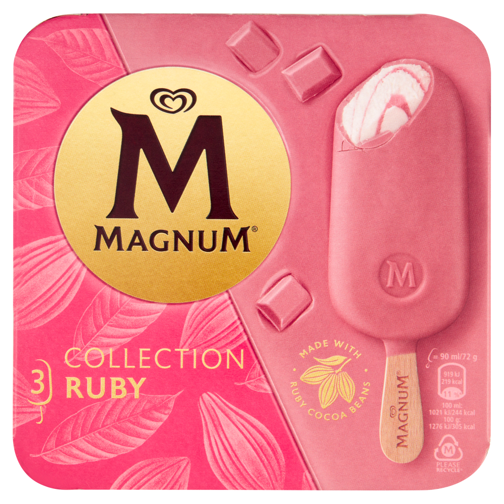 Magnum Collection Ruby 3 x 72 g Carrefour