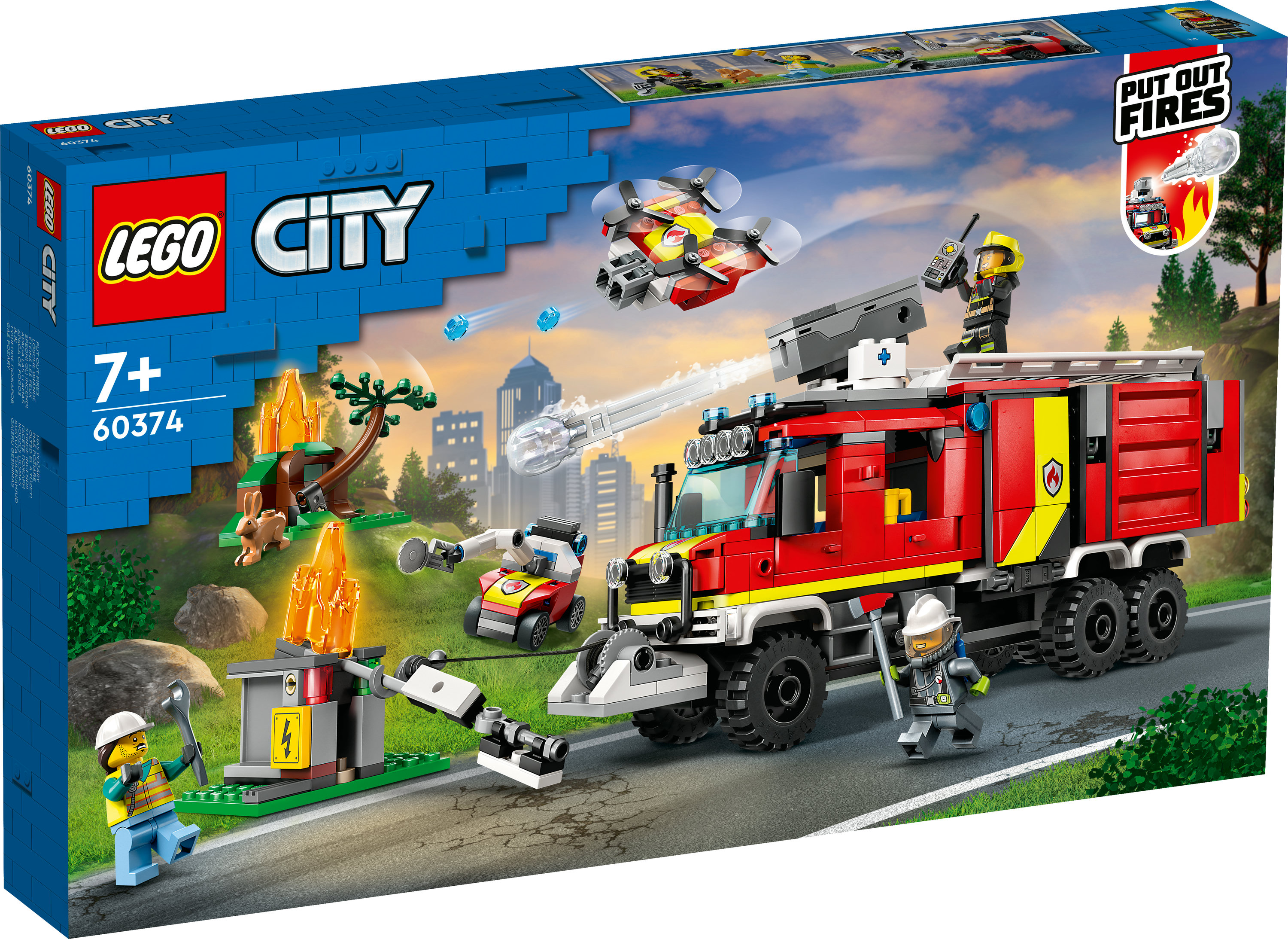 LEGO City Autopompa dei vigili del fuoco