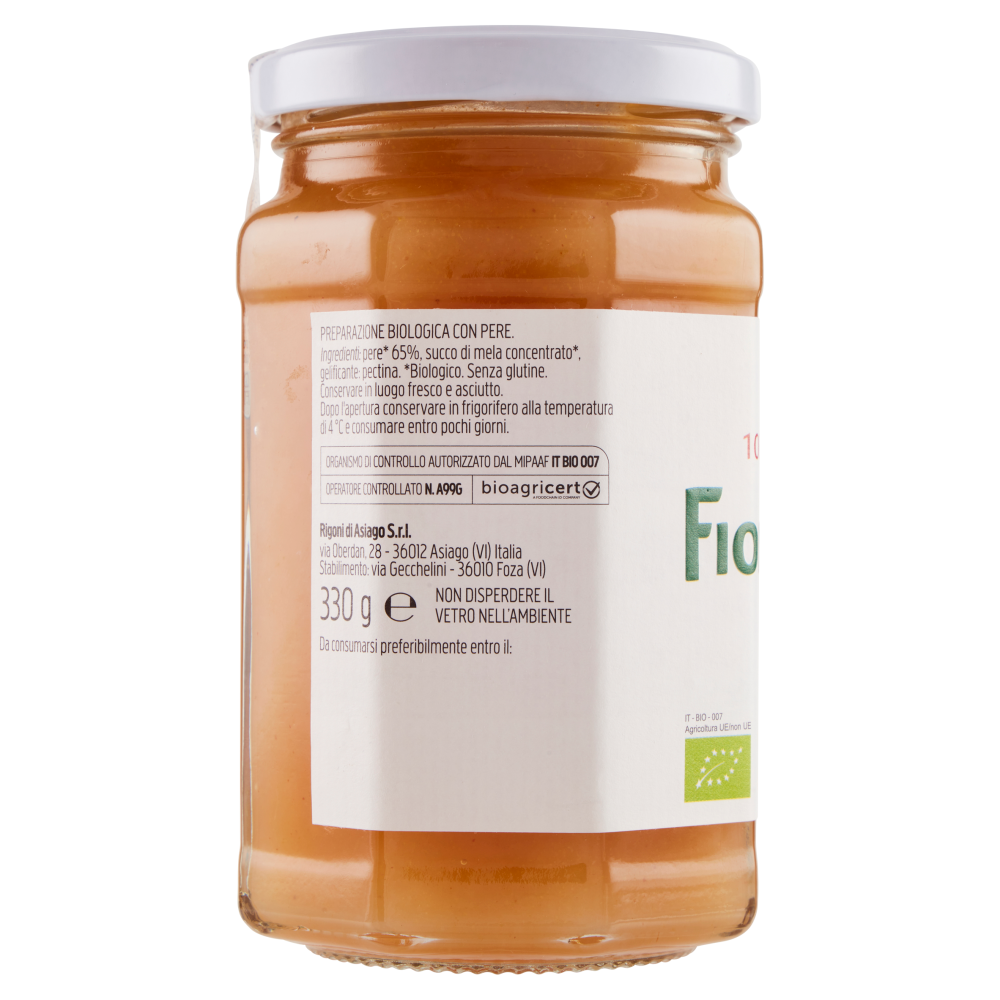Rigoni di Asiago Fiordifrutta Pere bio 330 g