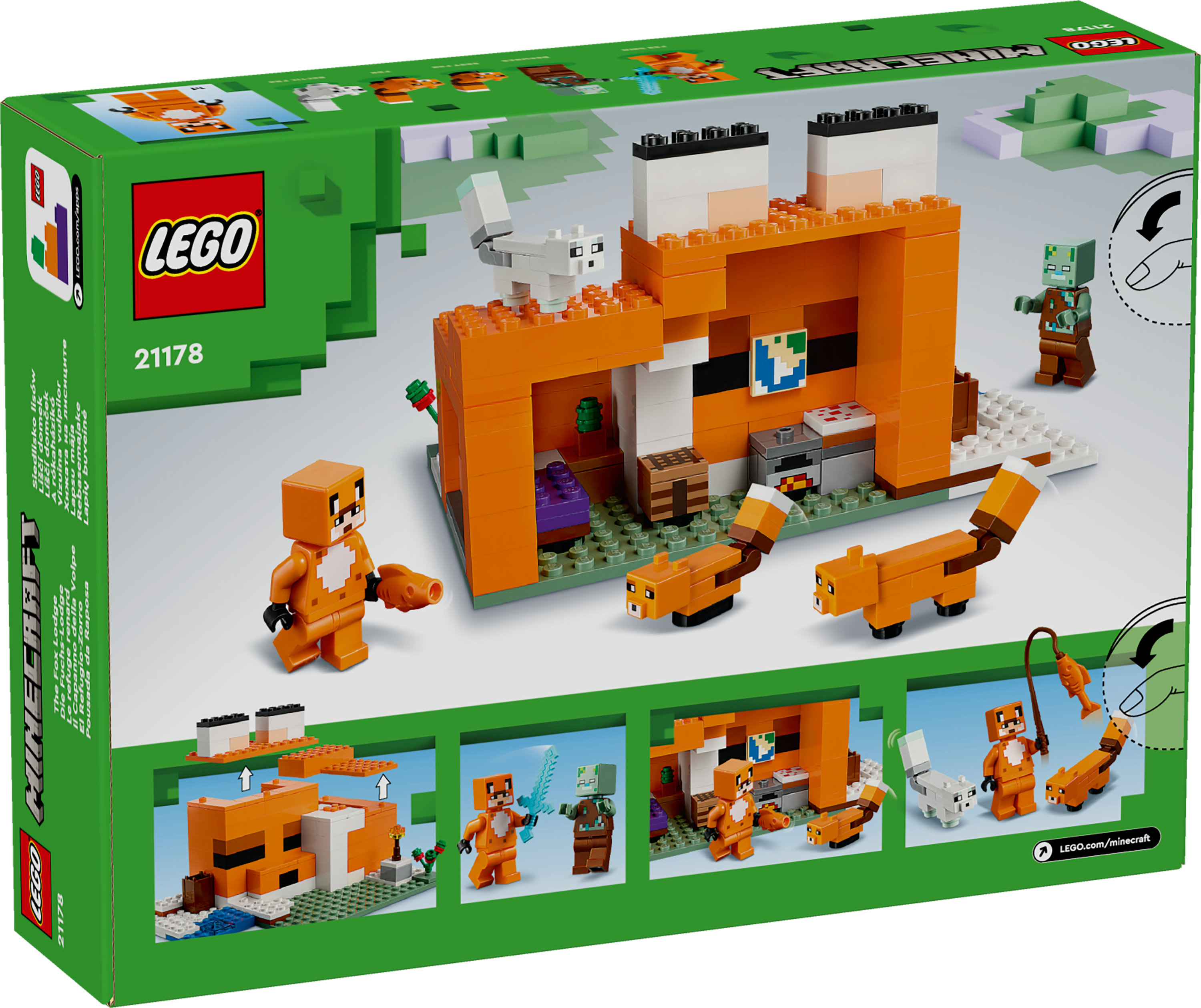 LEGO Minecraft Il Capanno della Volpe