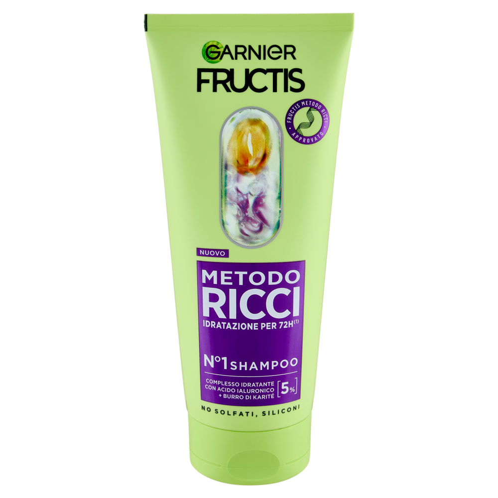 Garnier Fructis Metodo Ricci N°1 Shampoo, 200 ml