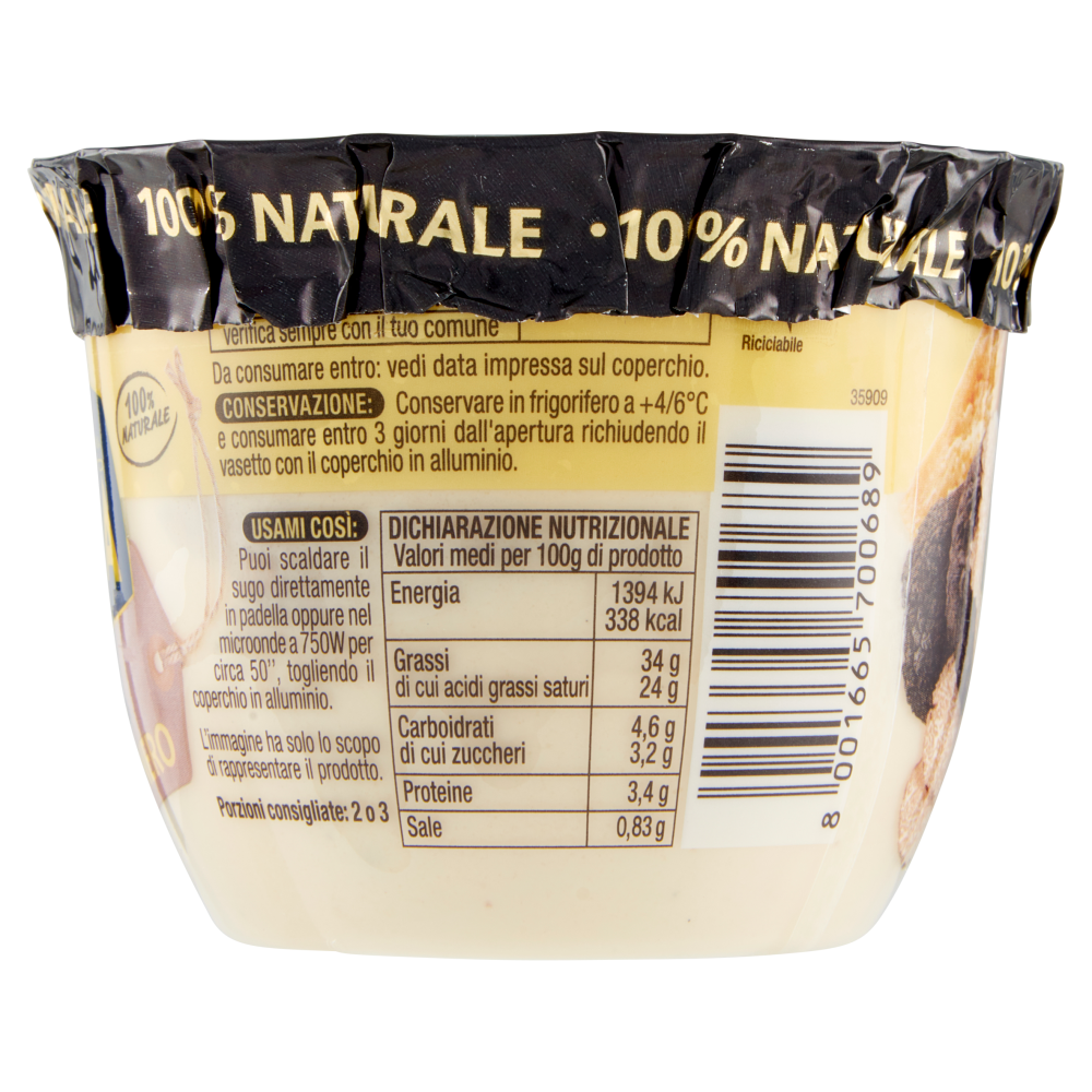 Giovanni Rana Sugo Fresco Tartufo Nero 180 g