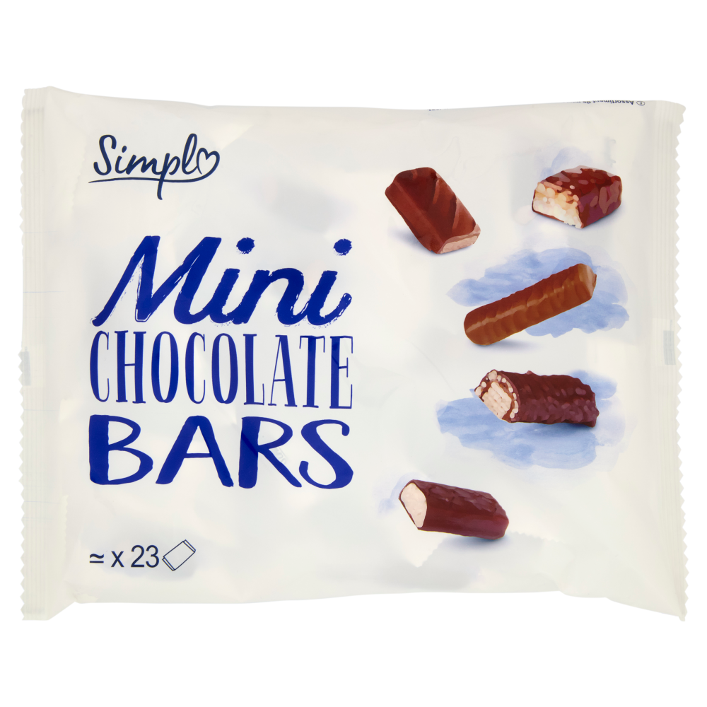 Simpl Mini Chocolate Bars 450 g