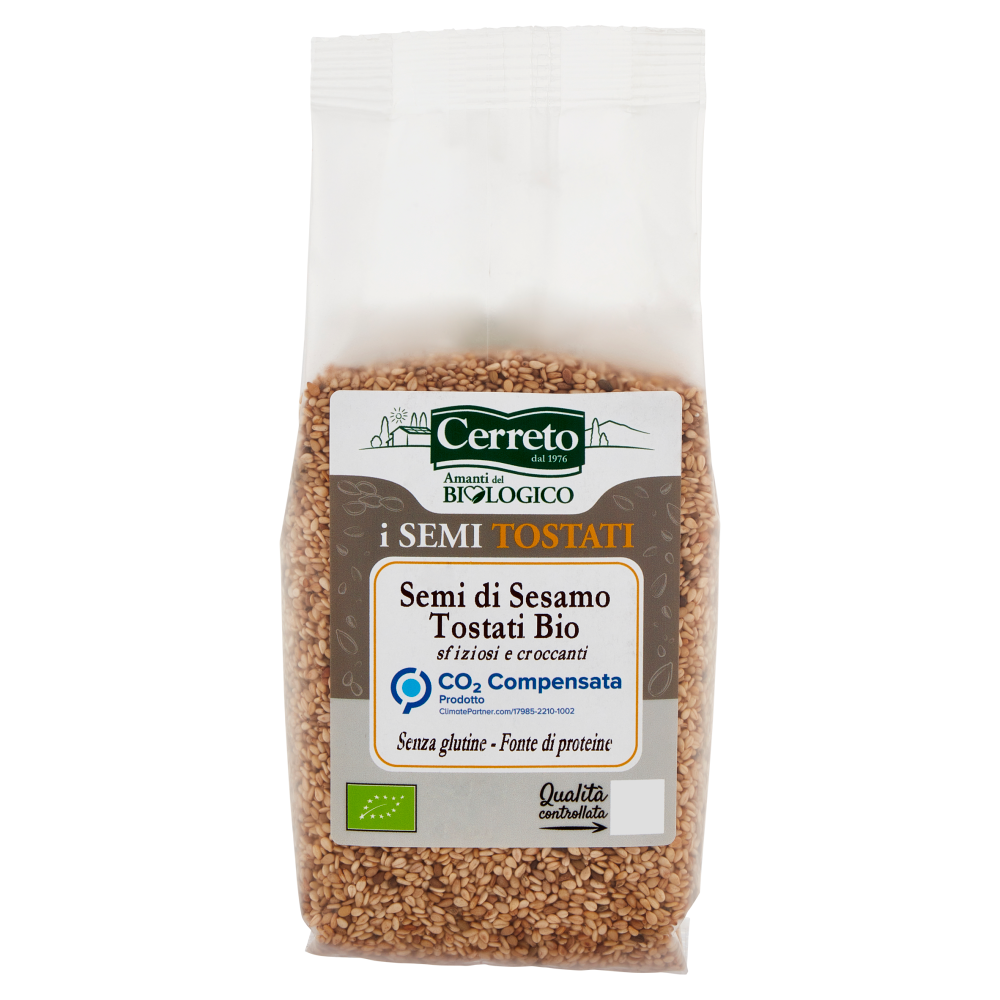 Cerreto i Semi Tostati Semi di Sesamo Tostati Bio 150 g