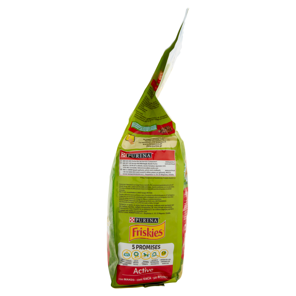 PURINA FRISKIES Cane Active Con Manzo 3 kg