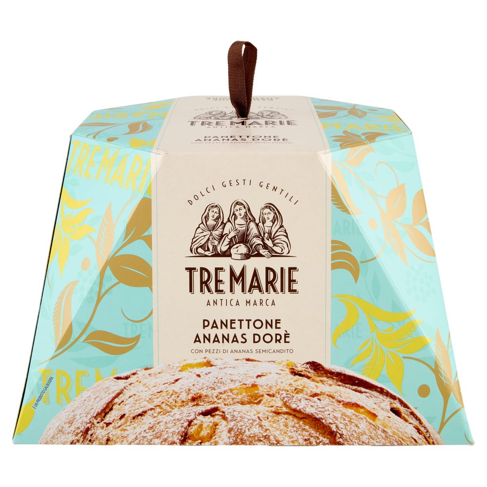 Tre Marie Panettone Ananas Dorè 930 g