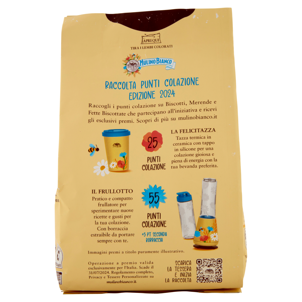 Mulino Bianco Schiaccianoci Biscotti con Frutta Secca e Cioccolato Fondente 300g