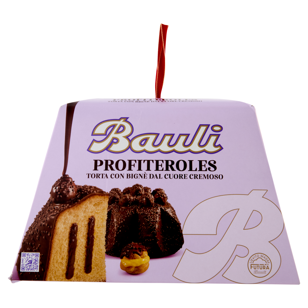 Bauli Profiteroles Torta con Bignè dal Cuore Cremoso 820 g