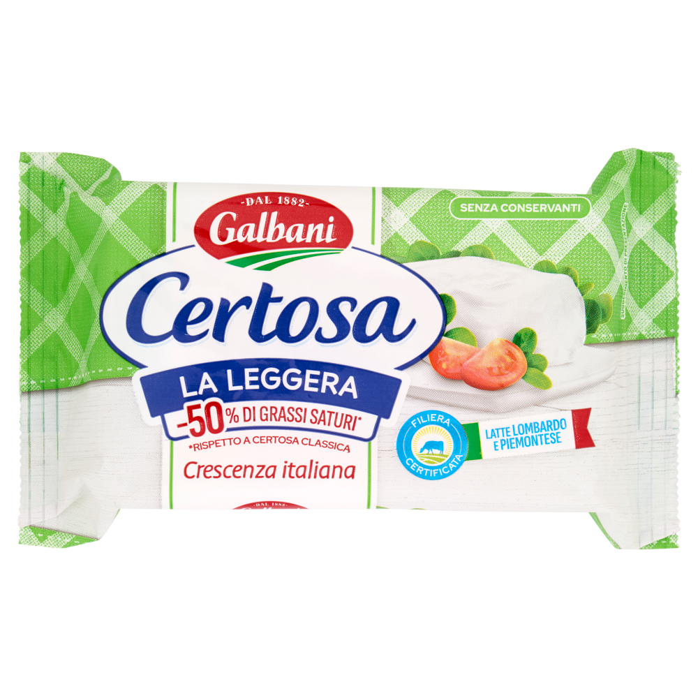 Galbani Certosa la Leggera Crescenza italiana 165 g
