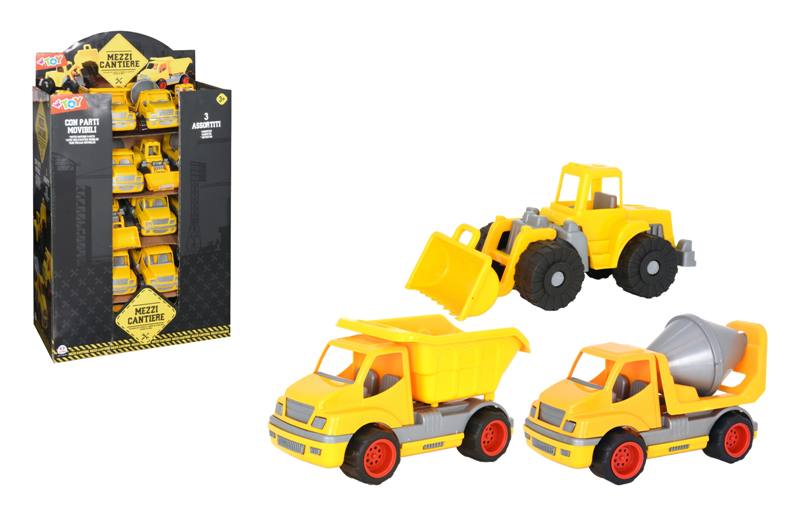 GLOBO Mezzi Lavoro 3Asst D/Box 20Pz