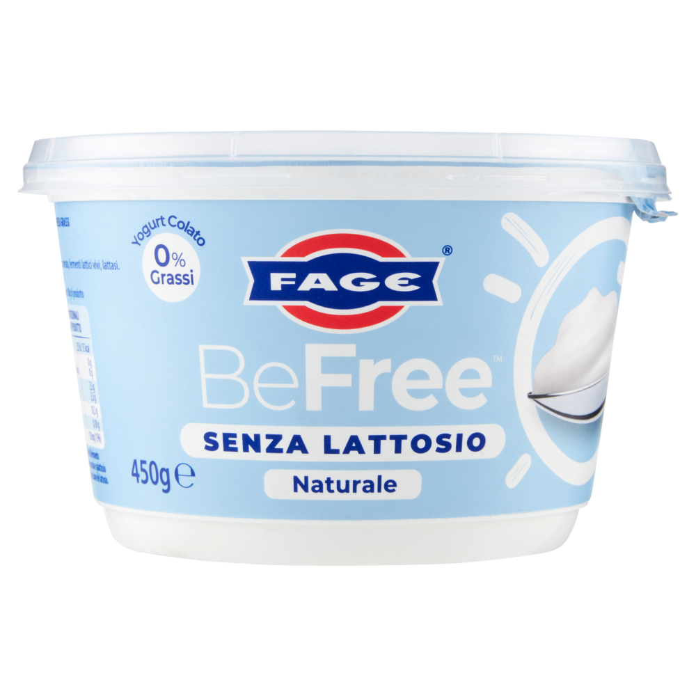 Fage BeFree Senza Lattosio Naturale 450 g