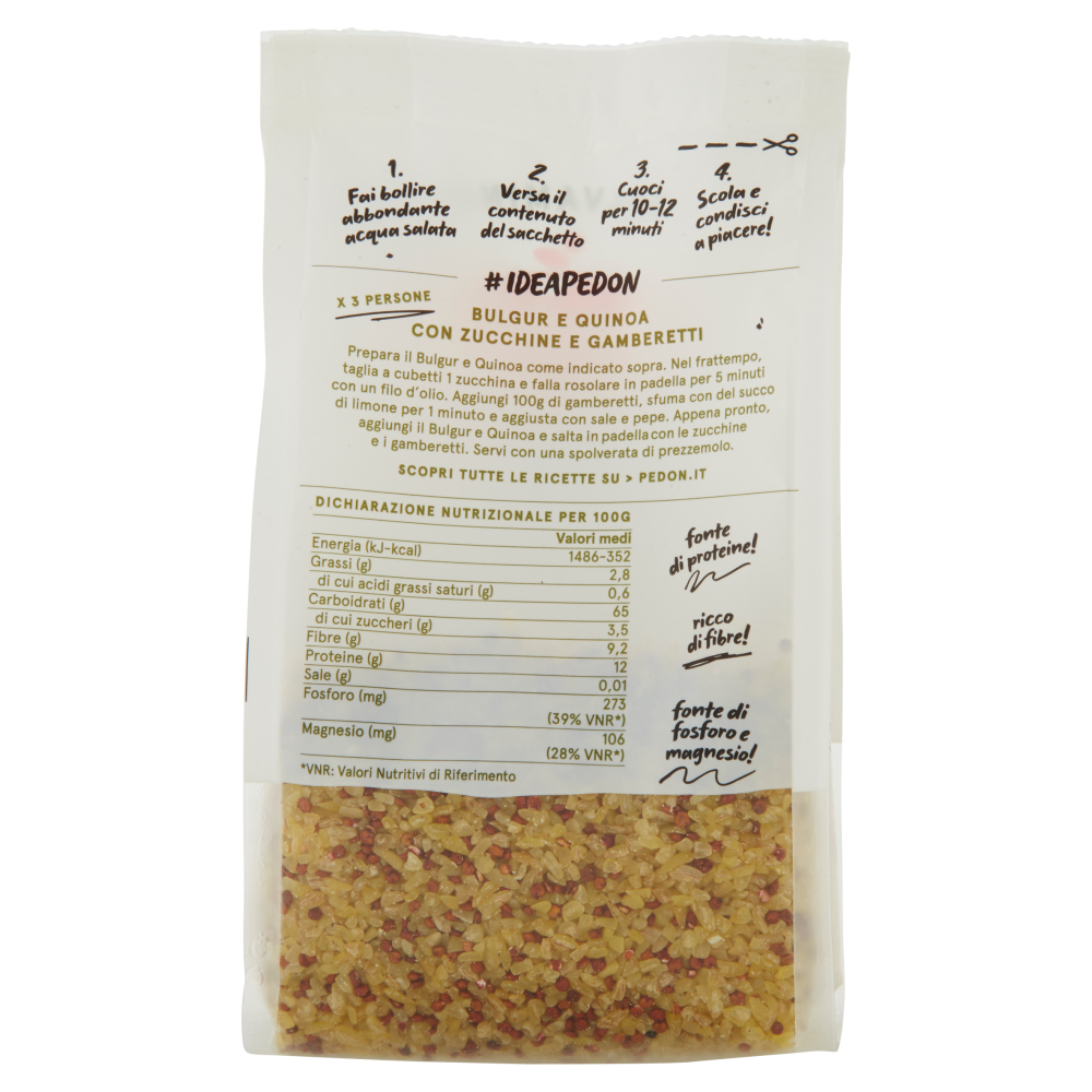 pedon I Salvaminuti Bulgur e Quinoa 250 g